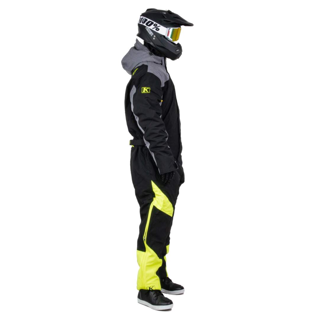 Комбинезон для снегохода KLIM RAILSLIDE №1 black-yellow (текстиль) (M)