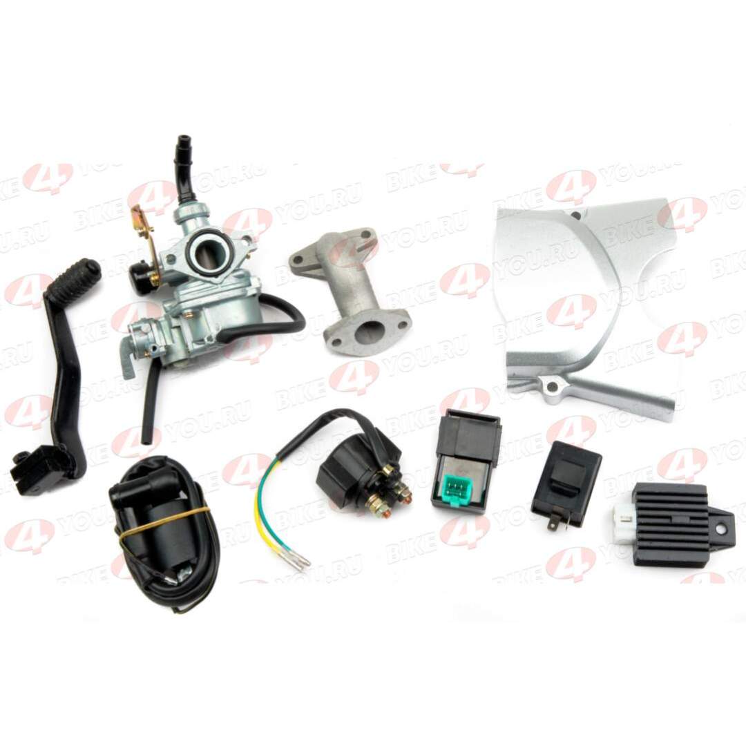 Двигатель 125см3 152FMI (52.4x55.5) механика, 3ск+реверс, верхний стартер Двигатель 125см3 152FMI (52.4x55.5) механика, 3ск+реверс, верхний стартер